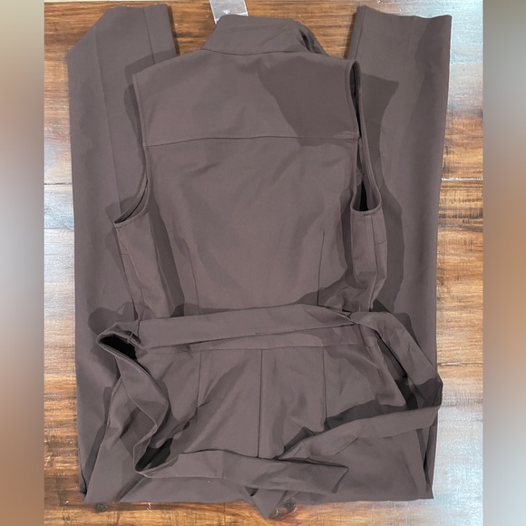 New York and Company Brown Jumper Size Small - Picture 5 of 6